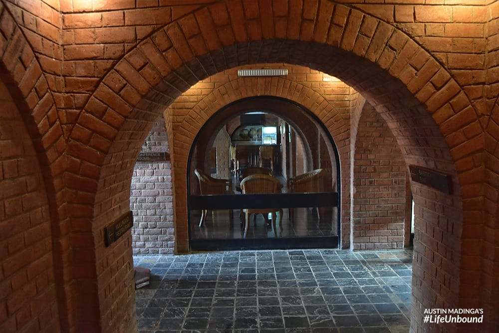 Corridors inside Ku Chawe Inn