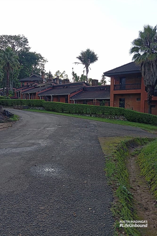 Red brick facade of Ku Chawe Inn