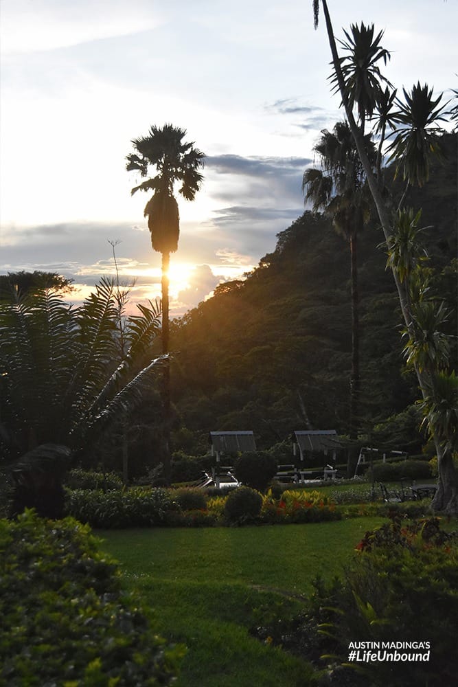 Sunset at Ku Chawe Inn