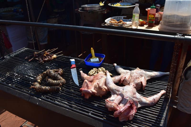 Local chicken braai